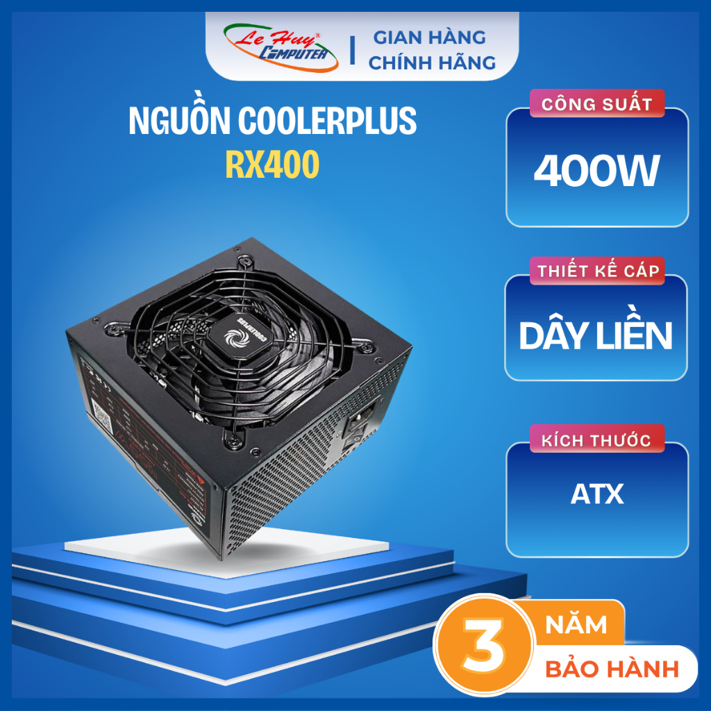 Nguồn Coolerplus RX400 400w