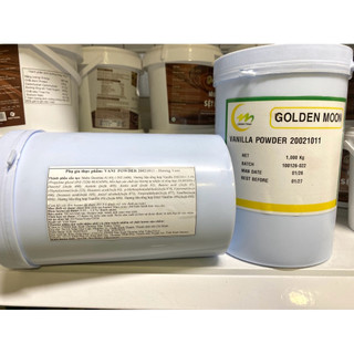 Bột Hương Vani Golden Moon 20021011 Hũ 1kg - Phụ Gia Tạo Hương Vani Cao Cấp Cho Làm Bánh, Kẹo, Pha Chế