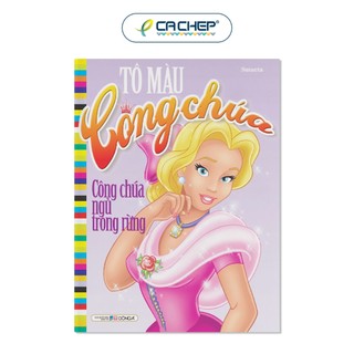 Sách - Combo 6 cuốn Tô Màu Công Chúa - Đông A
