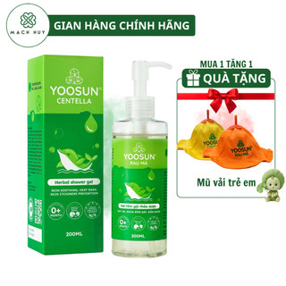 [MUA LÀ CÓ QUÀ] Gel tắm gội thảo dược Yoosun Rau Má 200ml