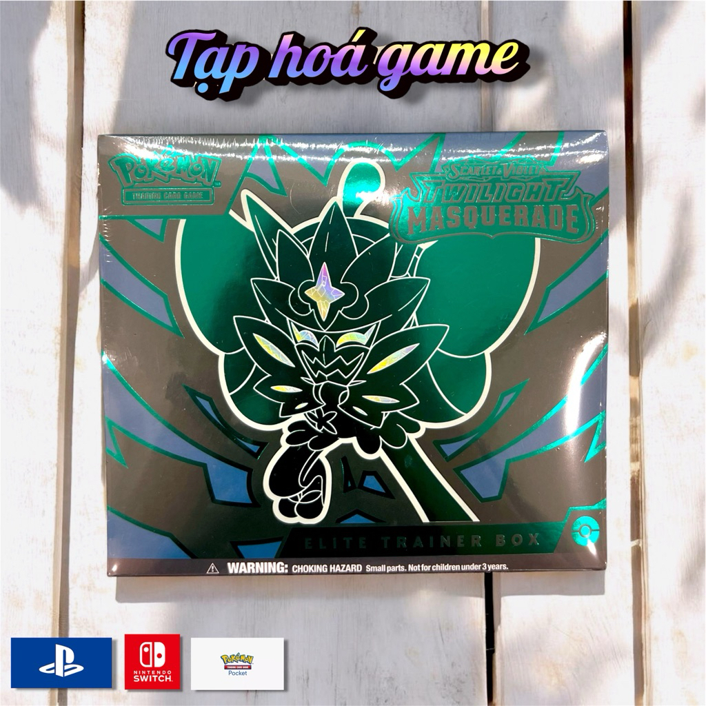 [ Chính hãng ] Pokemon TCG: Scarlet & Violet - Twilight Masquerade Elite Trainer Box
