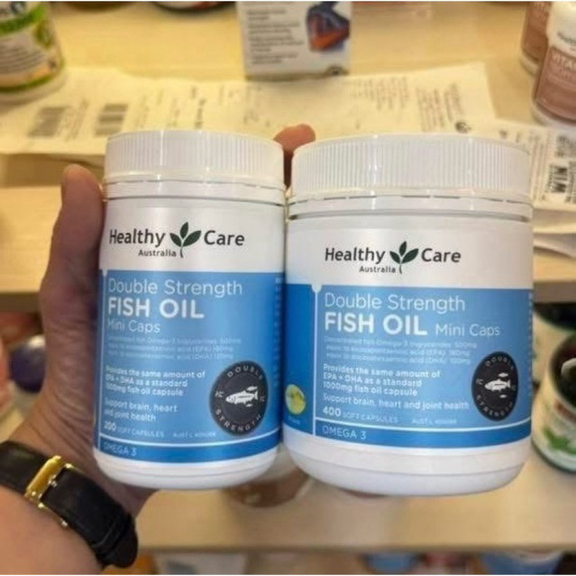 Healthy Care Fish Oil Mini Caps Odourless Fish Oil mini