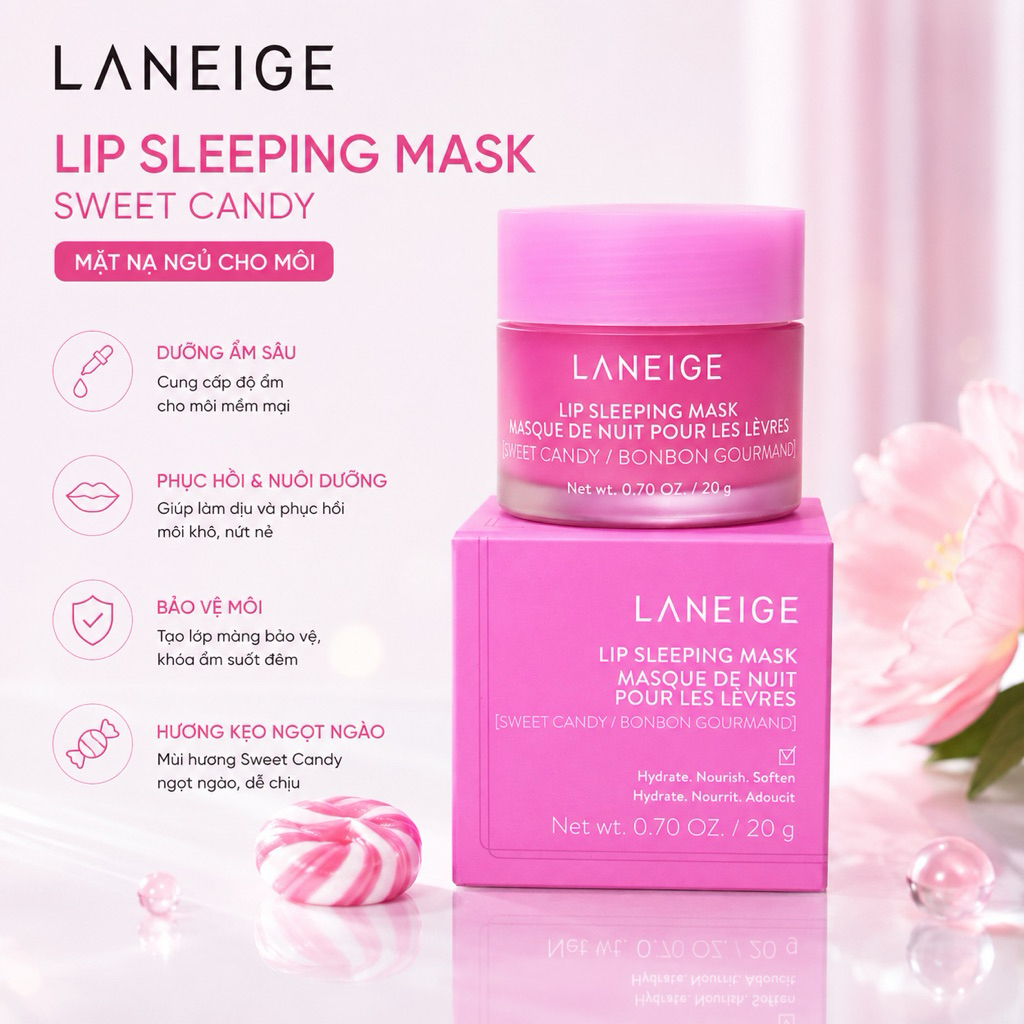 [20G] MẶT NẠ Ủ DƯỠNG MÔI LANEIGE