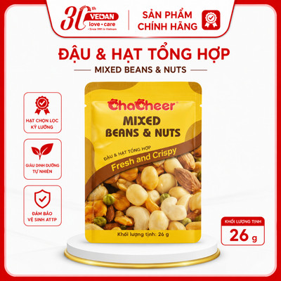 Đậu & Hạt Tổng Hợp CHACHEER 26g