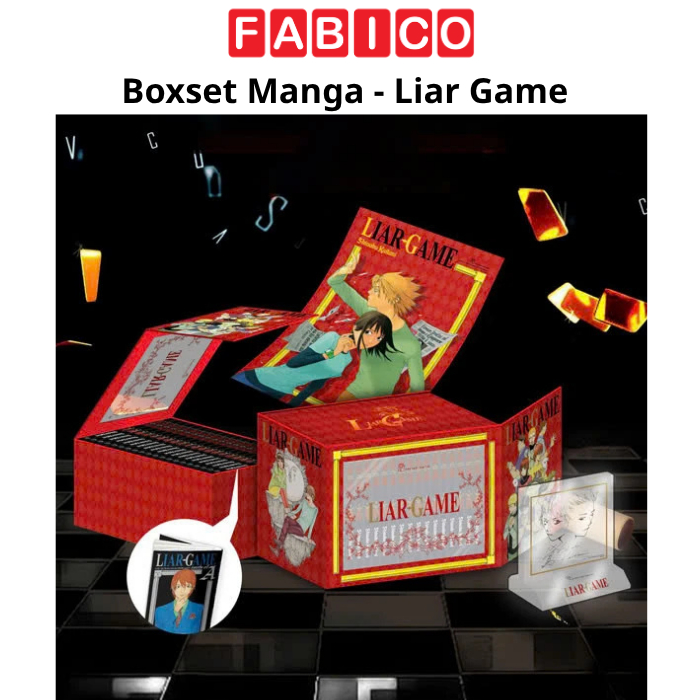 Sách Boxset Manga - Liar Game: Tập 1 - 19 + Ngoại Truyện (Bộ 20 Tập)