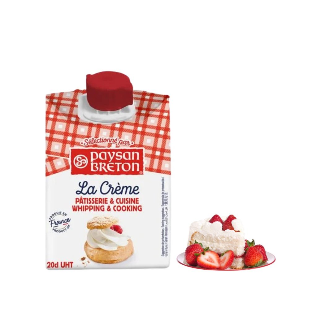 *Giá Sốc* Kem sữa whipping cream Paysan Breton hộp 200ml