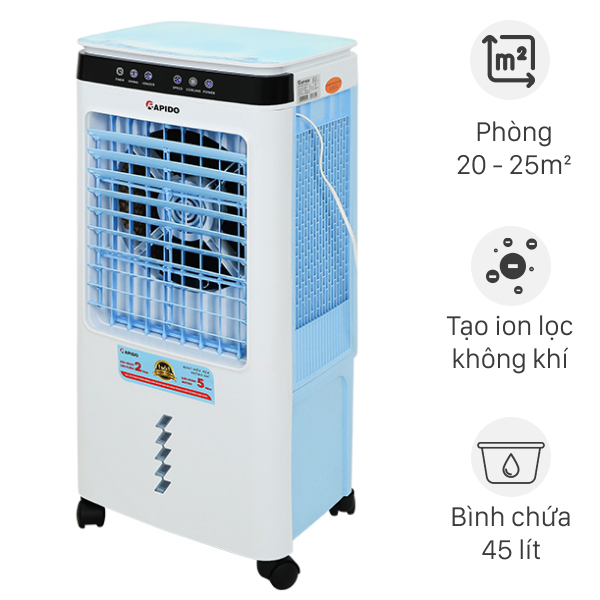 [Everest - 6000D] Quạt điều hòa không khí Rapido 6000D, 6000M chính hãng, Bảo hành toàn quốc 5 năm | BigBuy360 - bigbuy360.vn