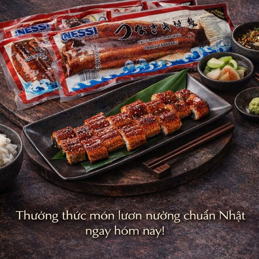 LƯƠN NHẬT SỐT KABAYAKI (con/túi). GIAO SIÊU TỐC