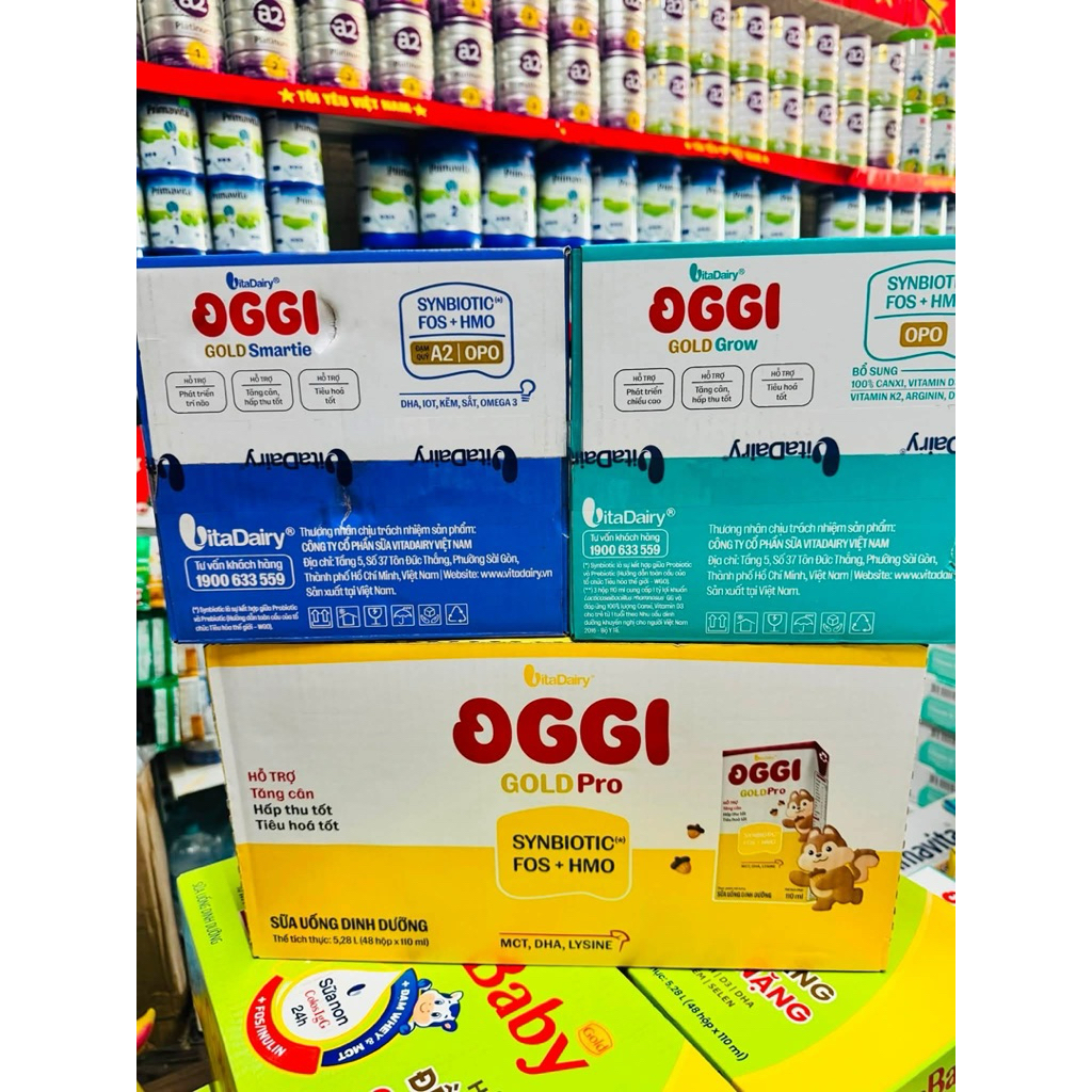 Sữa Bột pha sẵn Oggi Gold Vitadairy