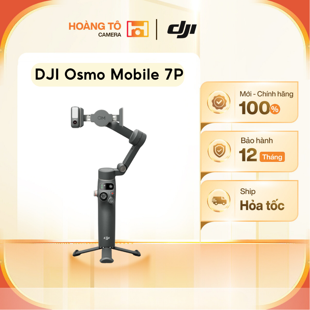 Gimbal chống rung điện thoại DJI Osmo Mobile 7P | Mới chính hãng