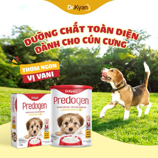 Dr.Kyan Sữa Bột Cao Cấp Cho Chó Predogen Gold Canxi Hữu Cơ & Vitamin – Hỗ Trợ Xương Răng, Tăng đề kháng
