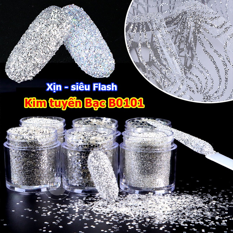 Kim tuyến Bạc nhập khẩu siêu Flash mã B0101