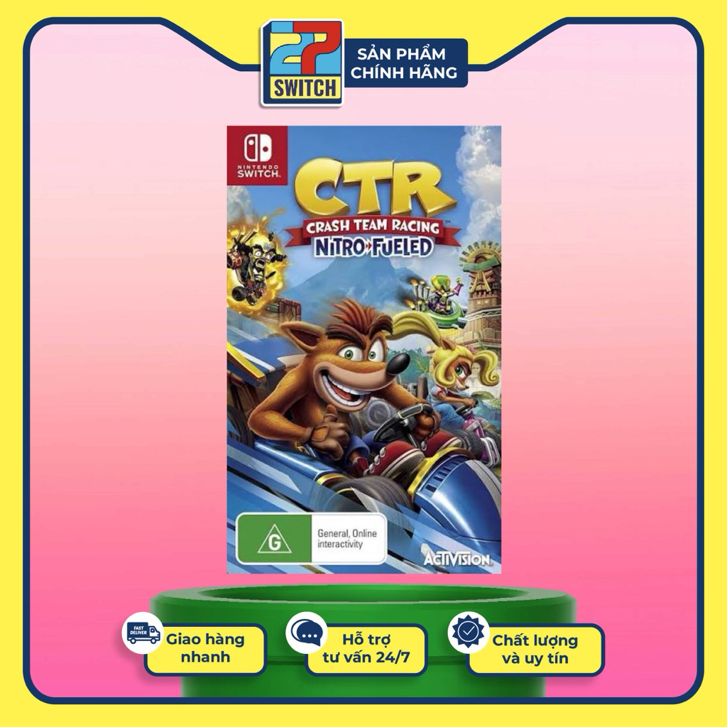 Băng Game Crash Team Racing Nitro-Fueled Nintendo Switch