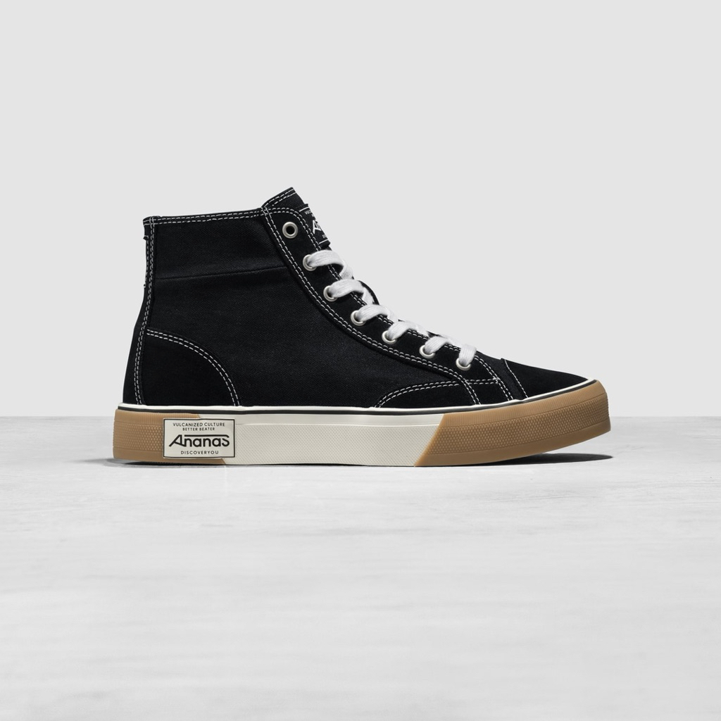 Pass Giày Ananas Basas Bumper Gum EXT NE Đen 36.5