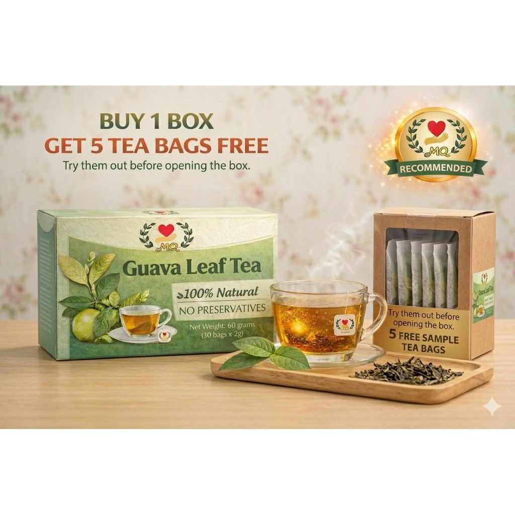 ​MQ Guava Leaf Tea: Natural support for weight loss, cholesterol balance, and blood sugar management