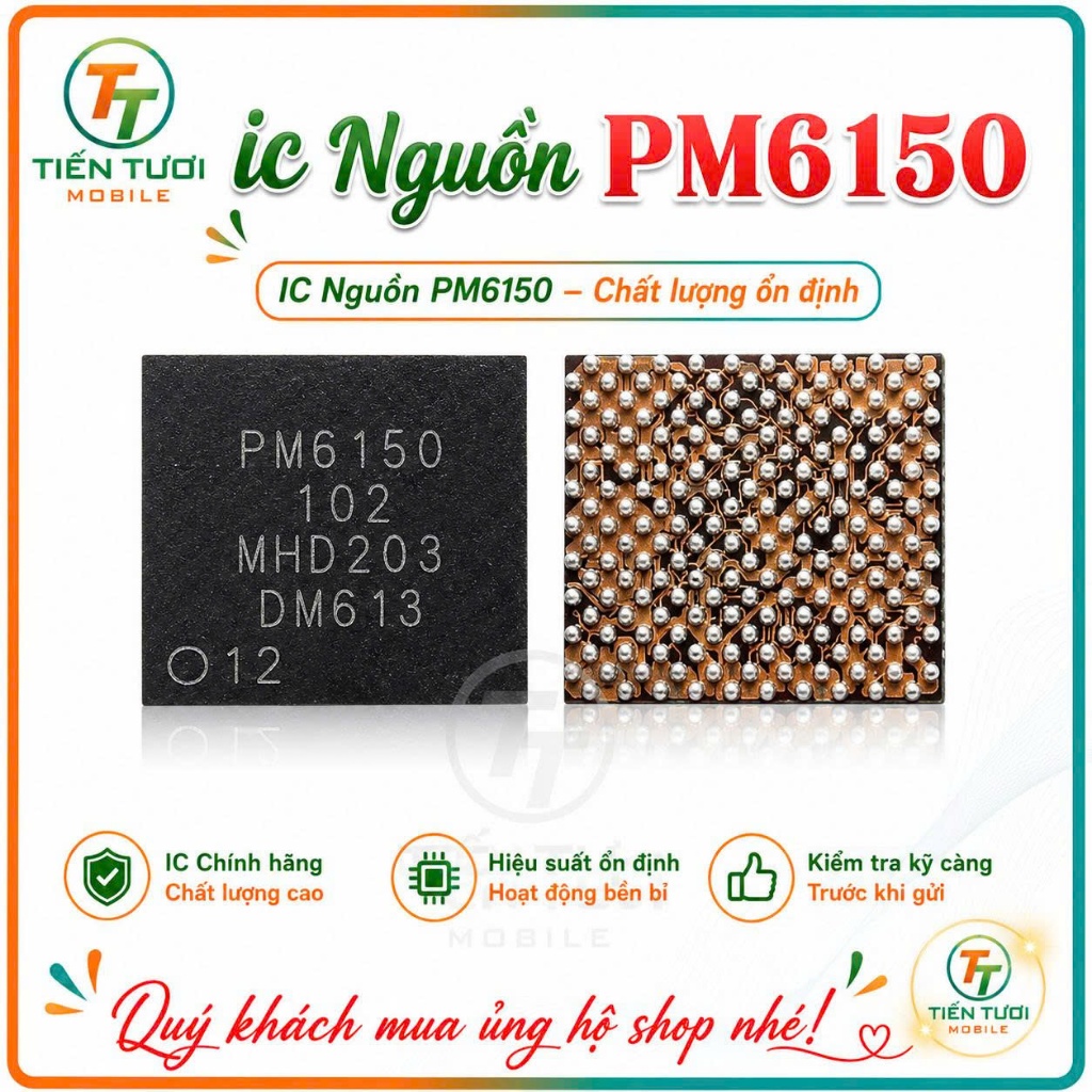 PM6150 ic nguon,dùng thay thế,ic bóc máy