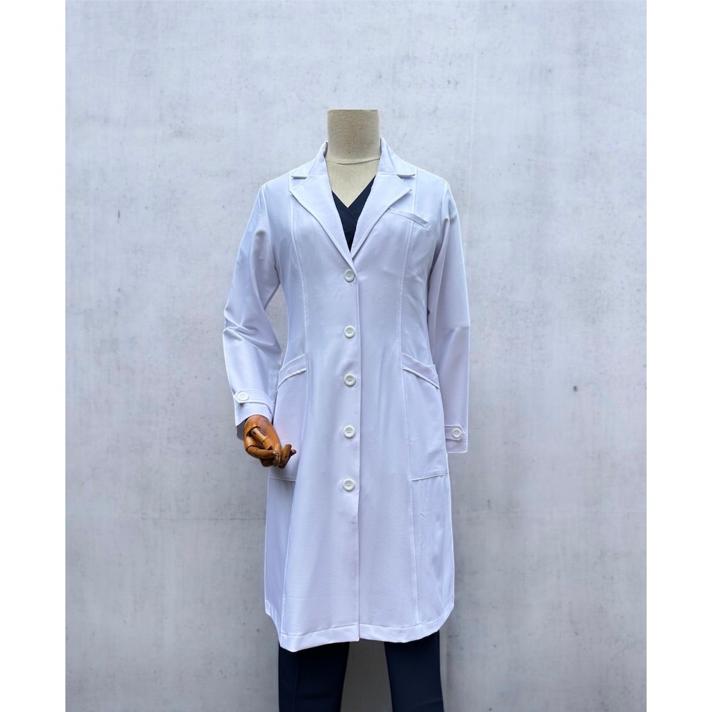 [Blouse nữ cao cấp] Áo bác sĩ nữ cao cấp Nidala dáng dài, tay dài chất vải dày dặn, mềm mát, đường m
