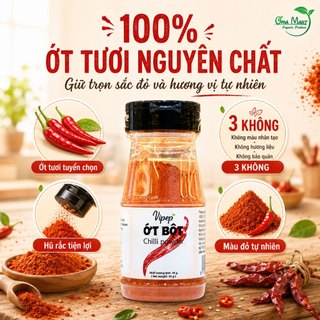 Bột ớt nguyên chất Vipep 45g
