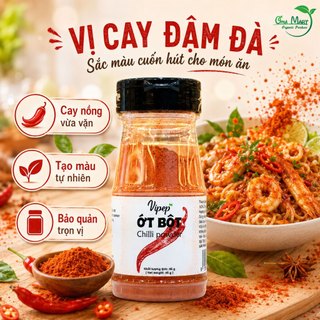 Bột ớt nguyên chất Vipep 45g