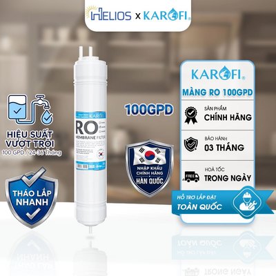 Màng Lọc RO Karofi 100GPD Hàn Quốc Chính Hãng – Lõi RO Số 4 Membrane Thay Thế