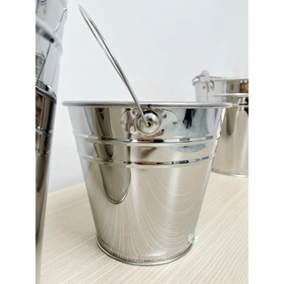 Xô đá inox 201 nhiều loại kích thước