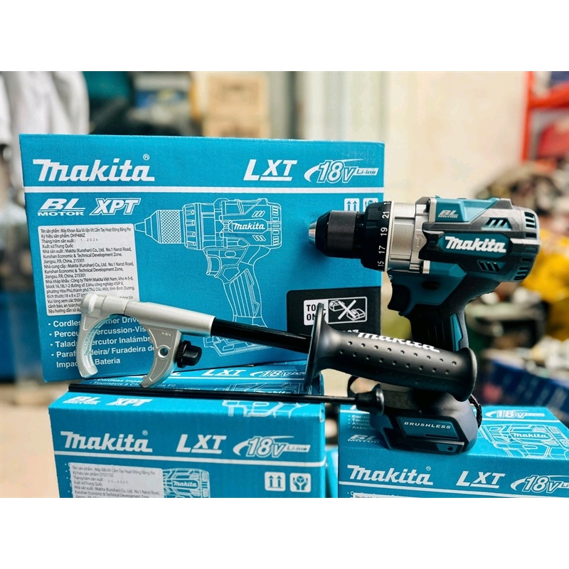 Máy khoan động lực dùng pin 18V Makita DHP486Z (Body)