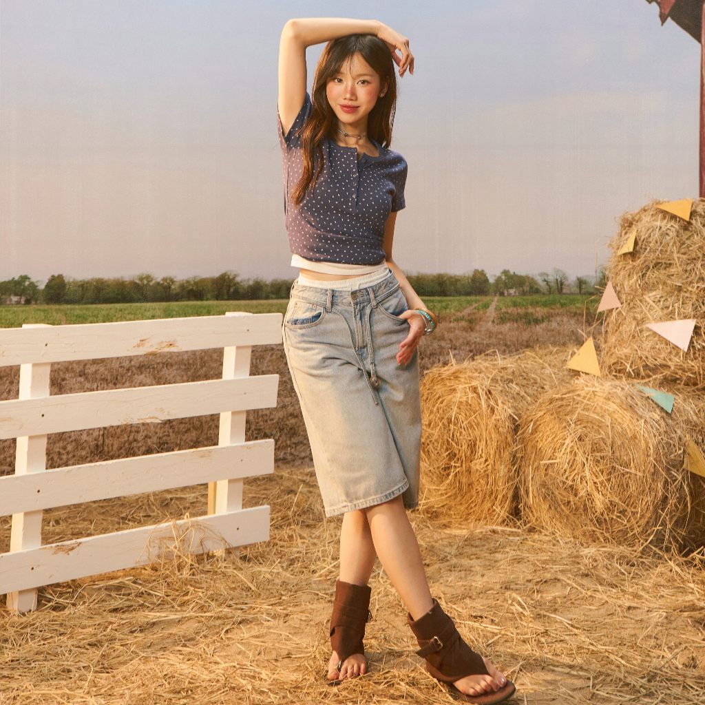 Quần Jeans WHO.A.U Bermuda Denim Pants (F)_WHTJG2442F | BigBuy360 - bigbuy360.vn