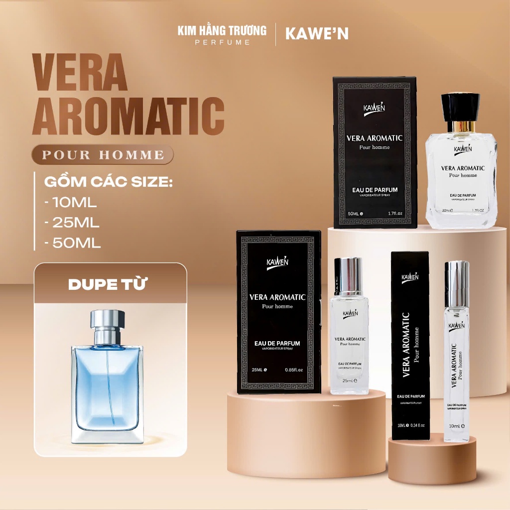 [ Kawen ] Nước hoa Vera Aromatic Pour Home - Kim Hằng Trương