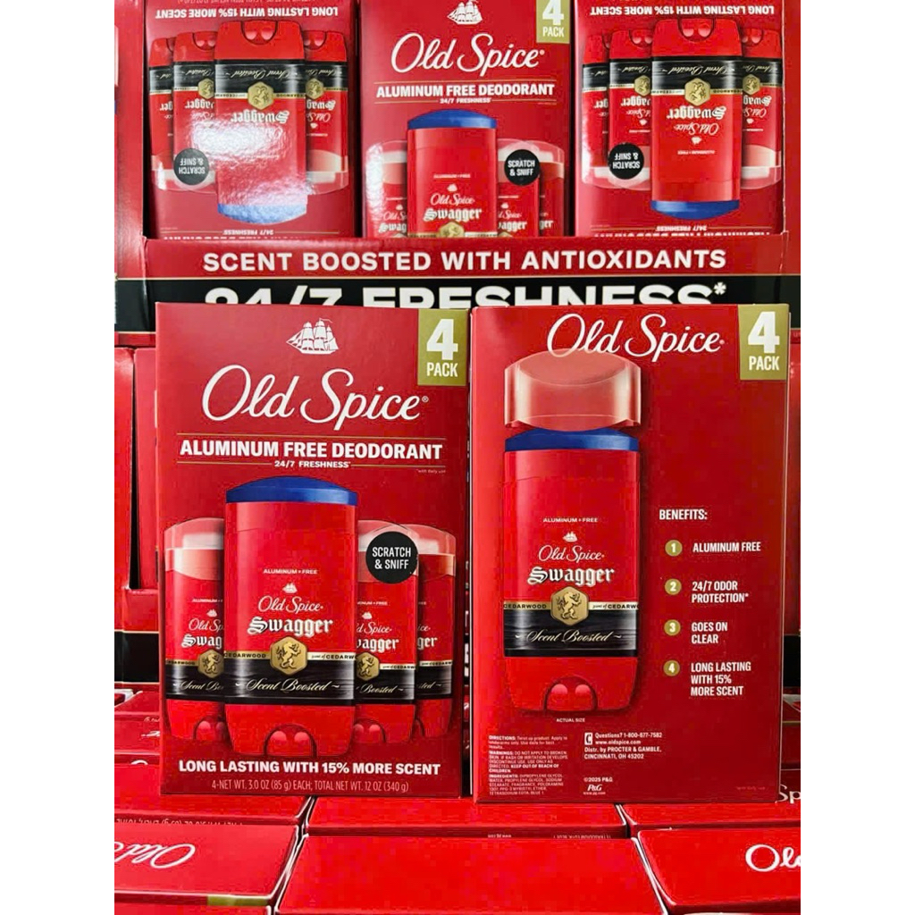 Lăn khử mùi Old Spice Swagger Cedarwood 85g