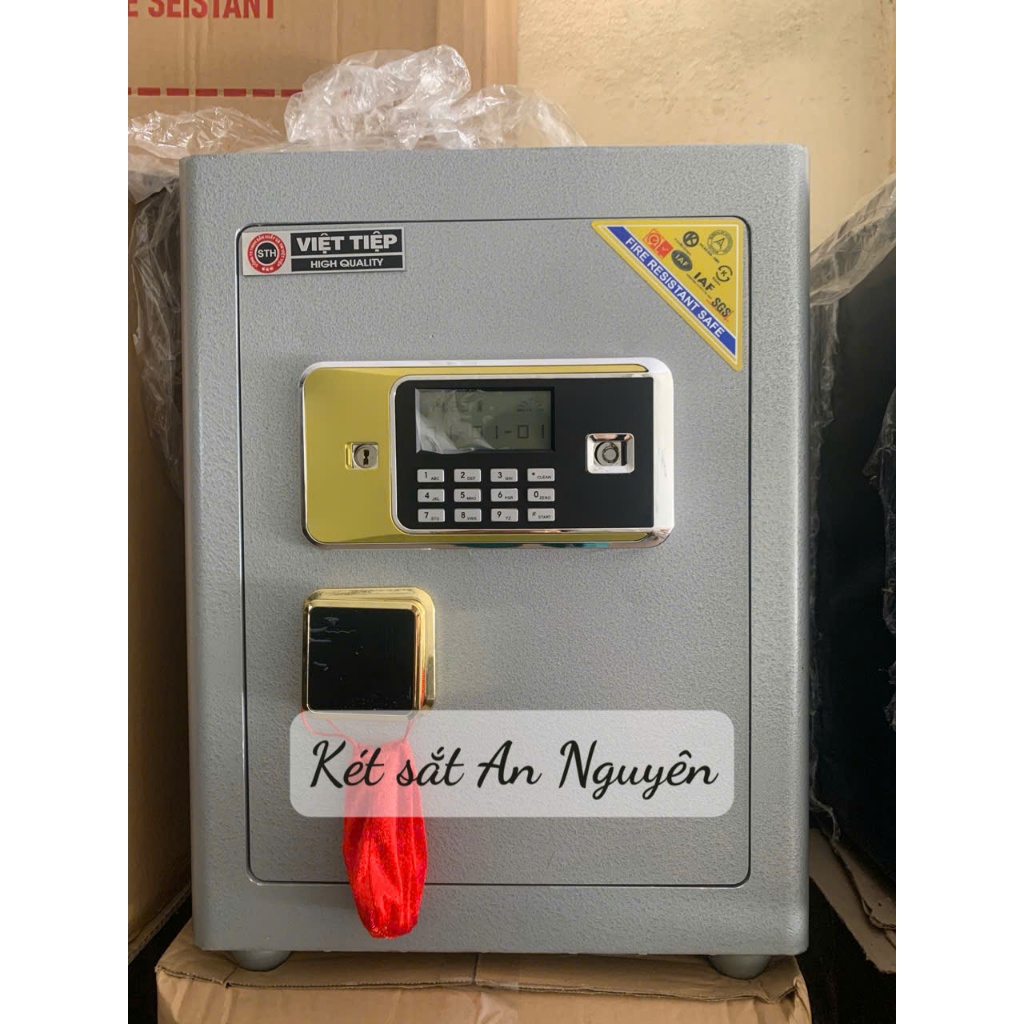 Két Sắt Việt Tiệp KC50 Khóa Điện Tử Cánh thép 7ly 50kg