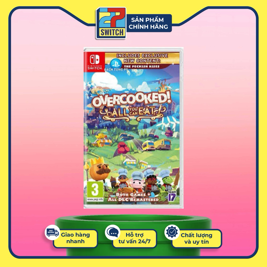 Băng Game Overcooked All You Can Eat Nintendo Switch.
