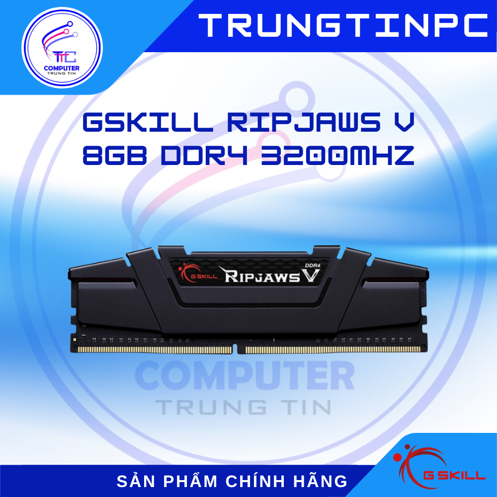 RAM GSkill Ripjaws V DDR4 8GB 3200MHz