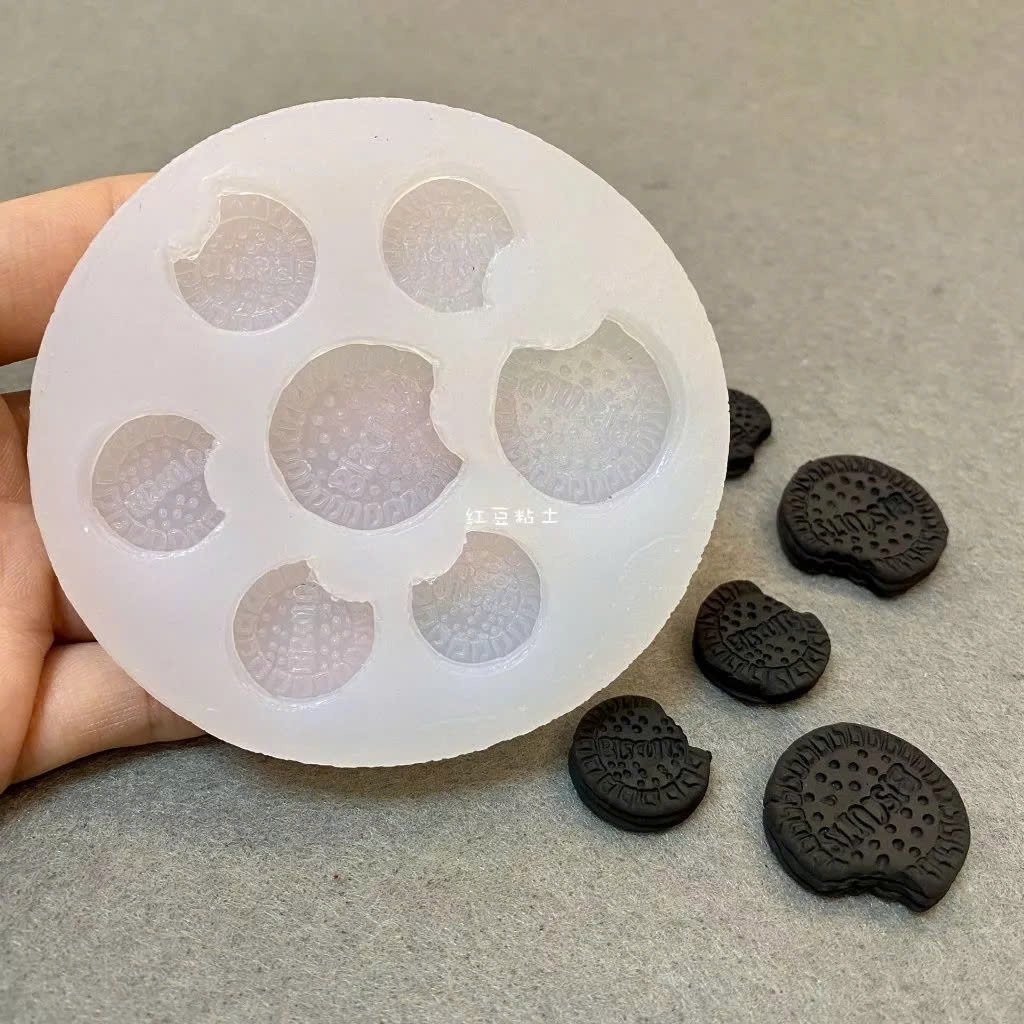 Khuôn silicon bánh quy khuôn dùng cho đất sét. Fondant,resin
