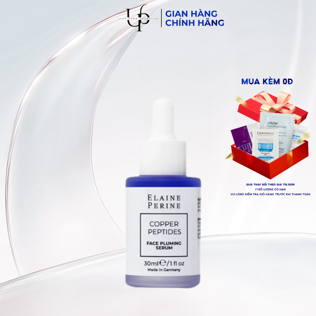 [CÔNG TY] ELAINE PERINE Copper Peptide 1% Face Plumping Serum – Serum Phục Hồi Da 30ml