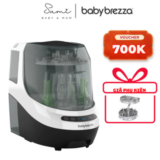 Máy rửa bình sữa Baby Brezza Bottle Washer Pro kèm giá úp phụ kiện hút sữa  Baby brezza
