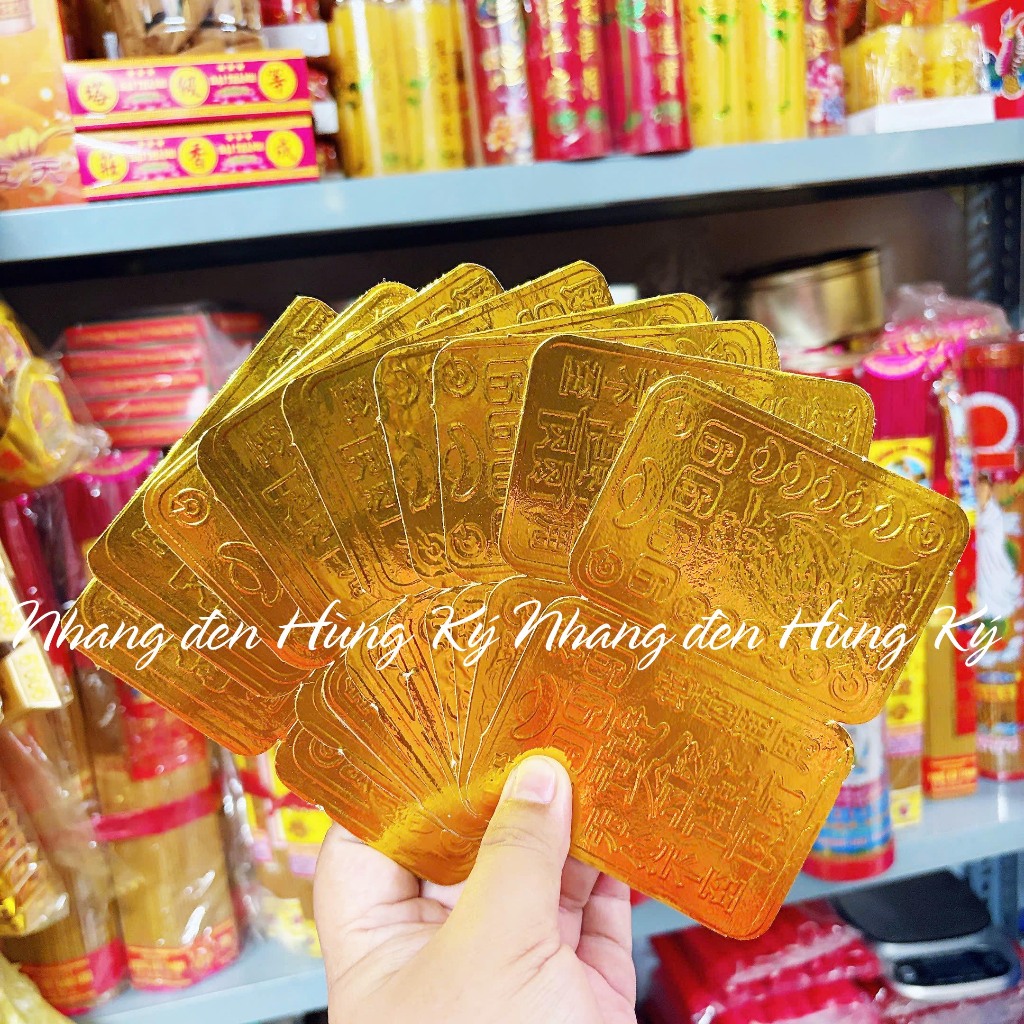 {10 miếng} Hàng mã vàng thẻ quốc tế 9999
