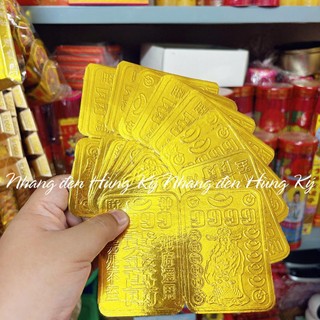 {10 miếng} Hàng mã vàng thẻ quốc tế 9999