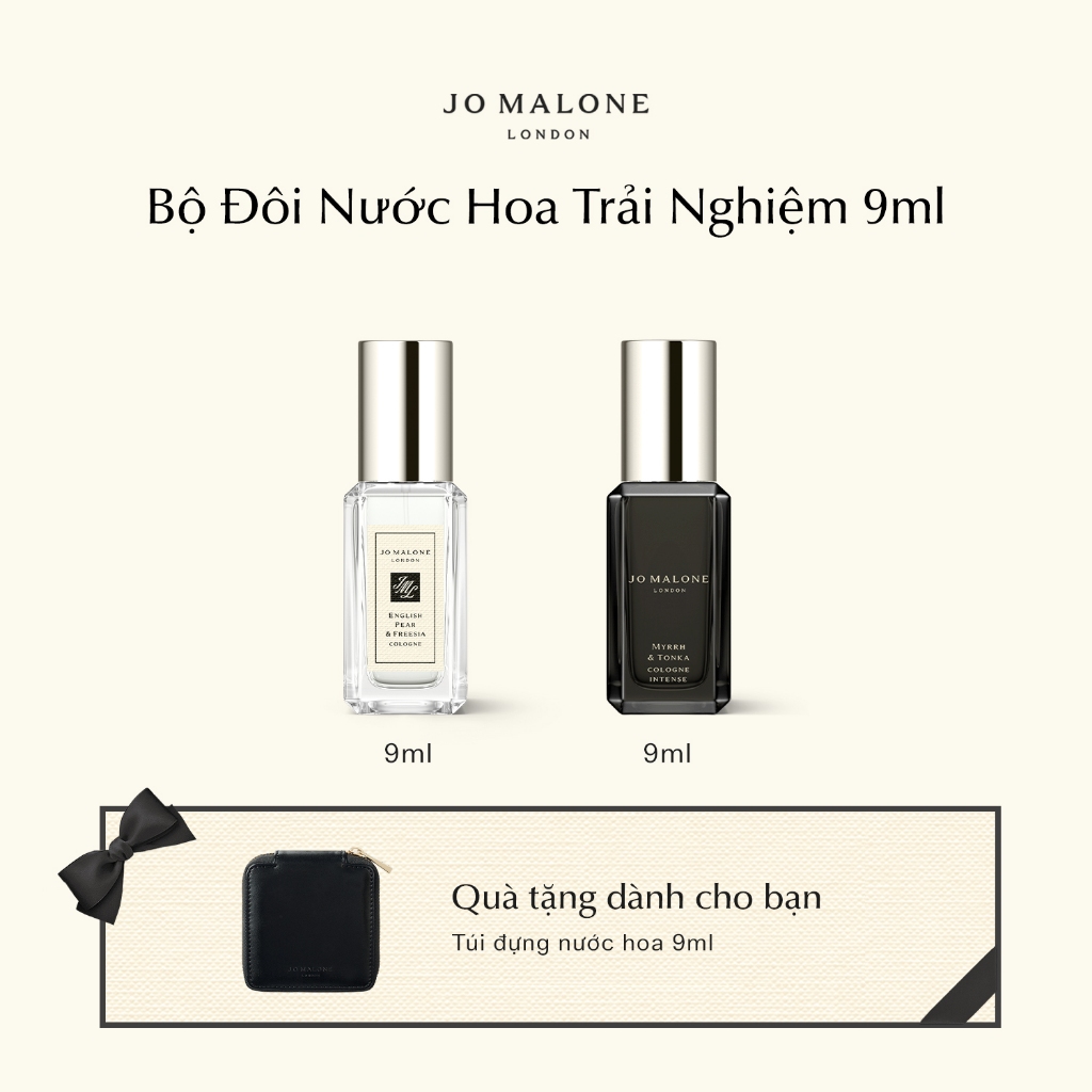 Combo 2 Nước Hoa Jo Malone London: Classic Cologne 9ml + Cologne Intense 9ml