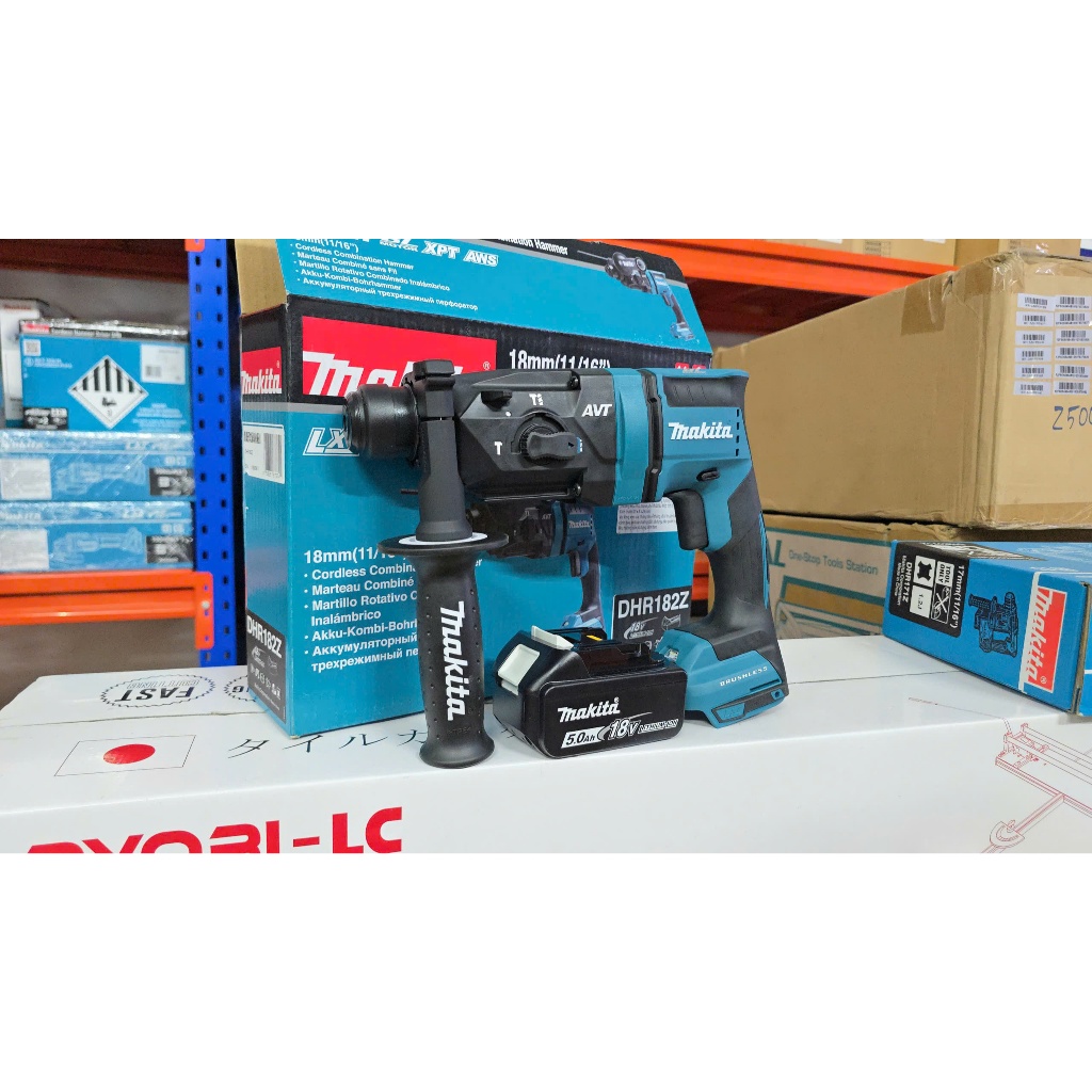 Máy khoan bê tông pin Makita 18V DHR182Z chưa pin sạc