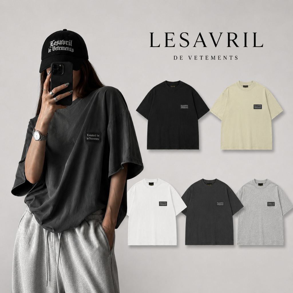 Áo Thun Atelier Noir T-Shirt - Lesavril de Vetements