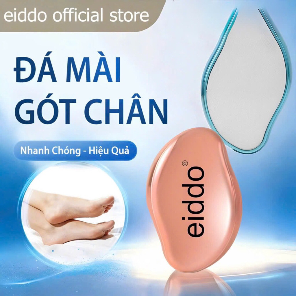 {Eiddo Nails} Đá mài gót chân Eiddo - Dụng cụ chuyên dụng loại bỏ tế bào vết chai sần trên da - Phụ 