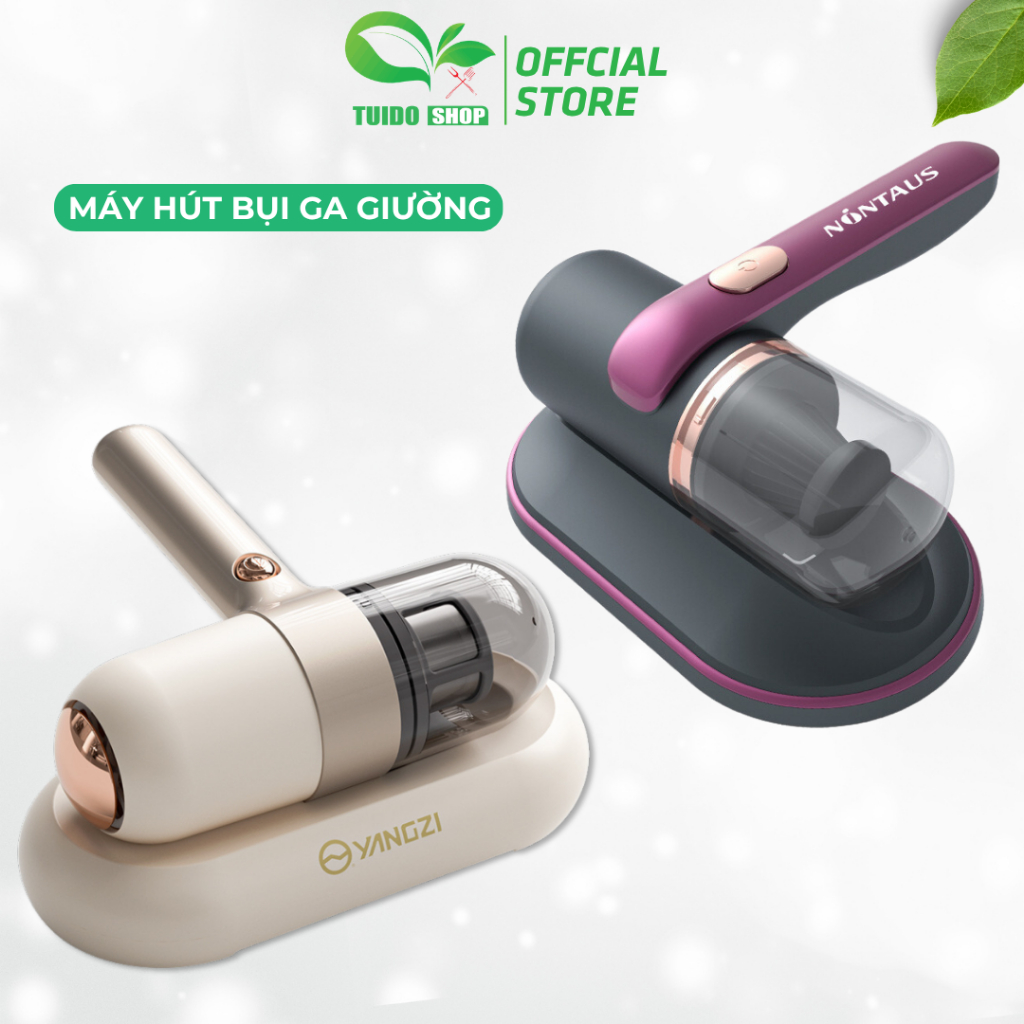 Máy Hút Bụi Giường Nệm Nontaus Có Tia UV Diệt Khuẩn, Lực Hút 12000Pa