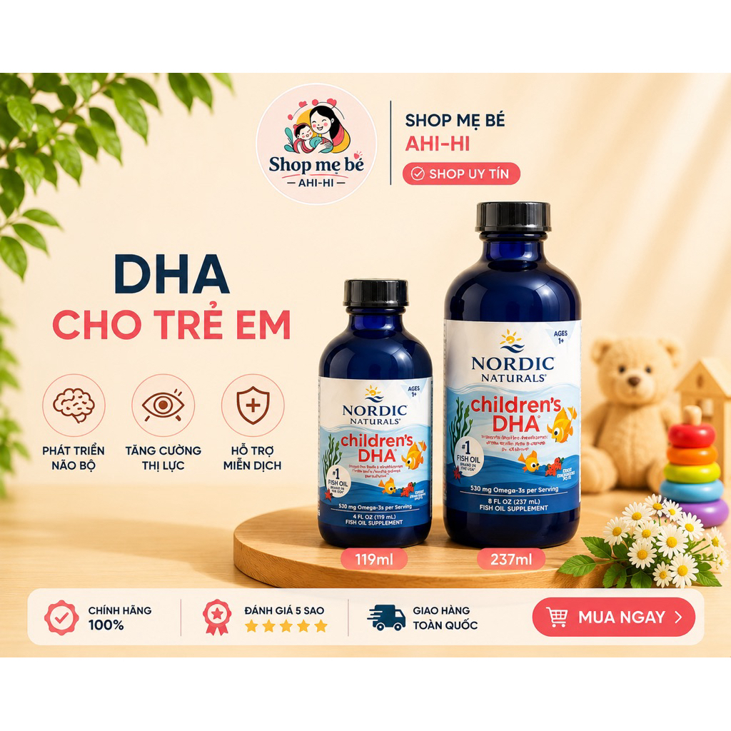 Nordic Naturals Children’s DHA Strawberry Flavor