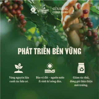 [NEW] Cà Phê Rang Xay L’amant Phin Nhẹ – Hương Dịu Thanh, Pha Phin Nhẹ Vị – Gói 500g