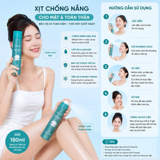 CHỐNG NẮNG DẠNG XỊT JMSOLUTION