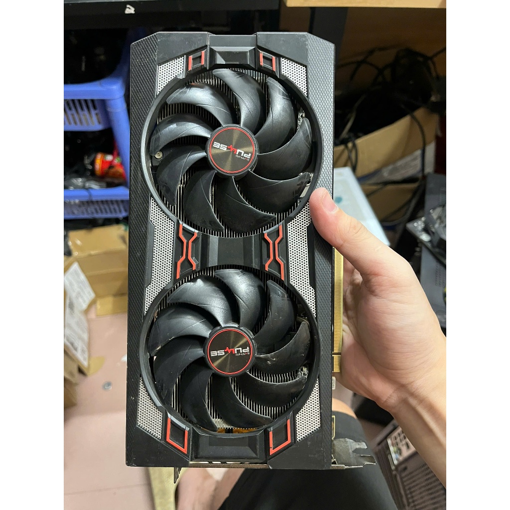 VGA RX 6500XT 5500XT 5600XT 5700XT 6600XT RX 6600 8G 570 580 4GB 8GB zin đẹp BH 1 THÁNG Các hãng que