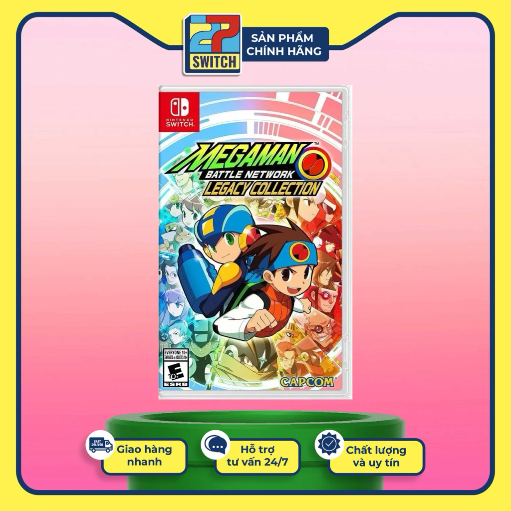 Băng Game Mega Man Battle Network Legacy Collection Nintendo Switch