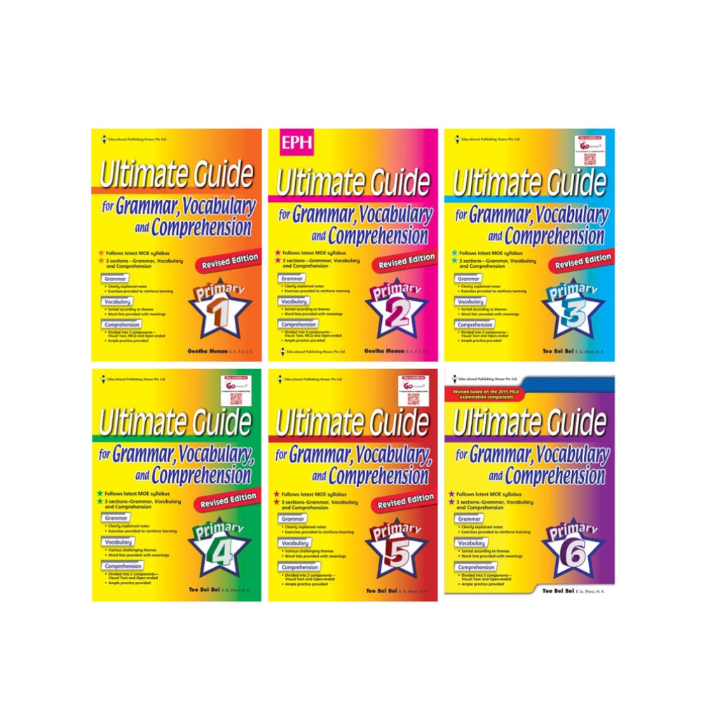 Sách Ultimate Guide for Grammar Vocabulary and Comprehension - 6 cuốn