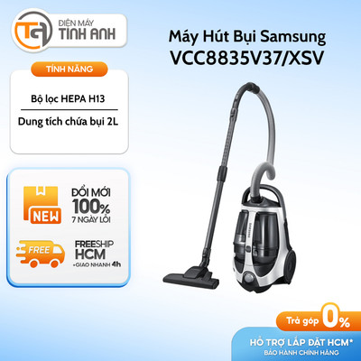 Máy Hút Bụi Dạng Hộp Samsung VCC8835V37/XSV