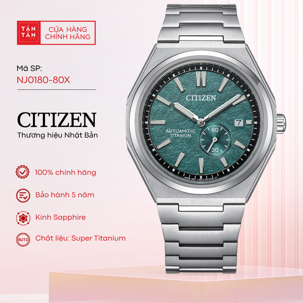 Đồng Hồ Nam Citizen Zenshin NJ0180-80X Automatic 40.5mm - Đồng Hồ Tân Tân